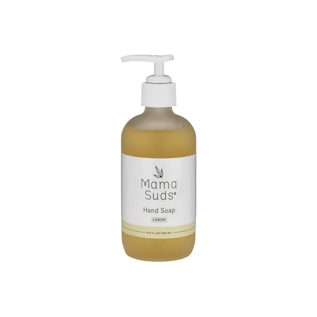 Refillable Liquid Hand Soap: Unscented MamaSuds | Non-toxic Household Cleaners + Real Soap
