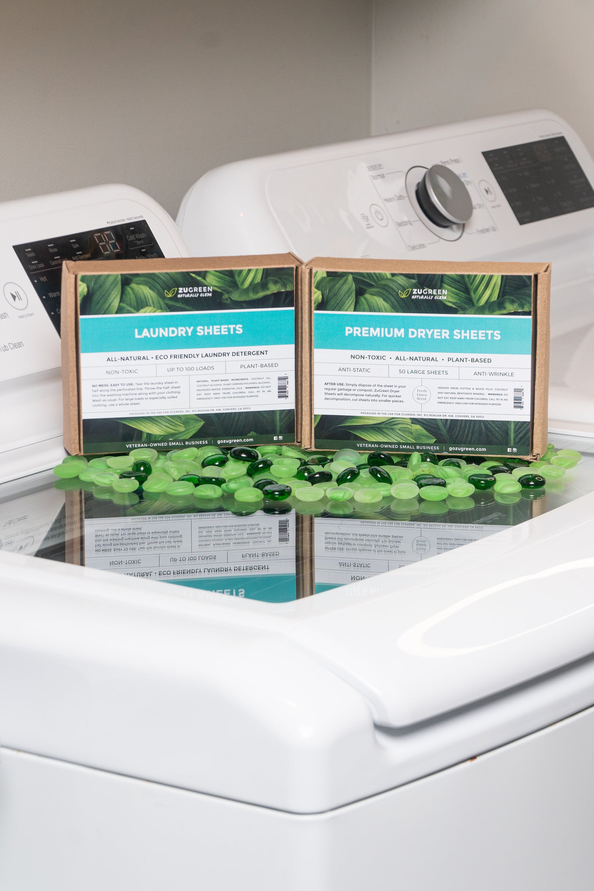 LAUNDRY SHEET 2-PACK BUNDLE ZuGreen