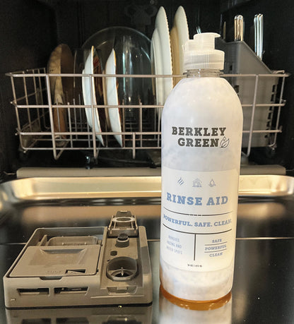 Eco Rinse Aid for Dishwashers (16oz bottle) Berkley Green