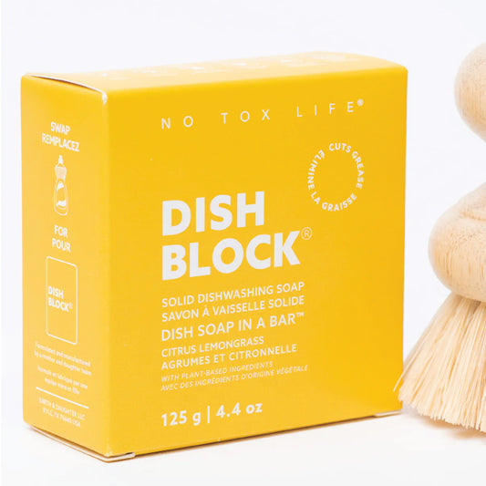 No Tox Life Kitchen Dish Soap Block, 3-pack