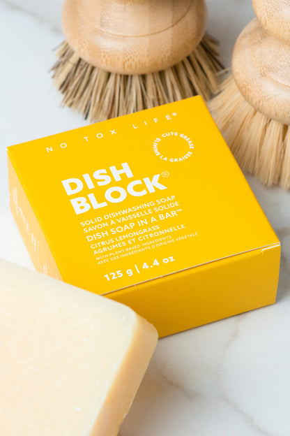 No Tox Life Kitchen Dish Soap Block, 3-pack